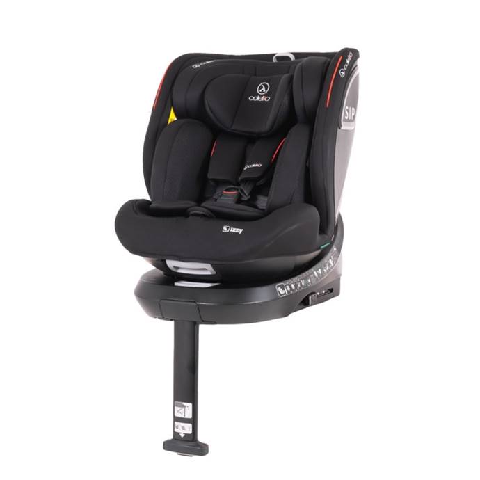 Fotelik z grupy 0-36 kg wpięty w bazę isofix
